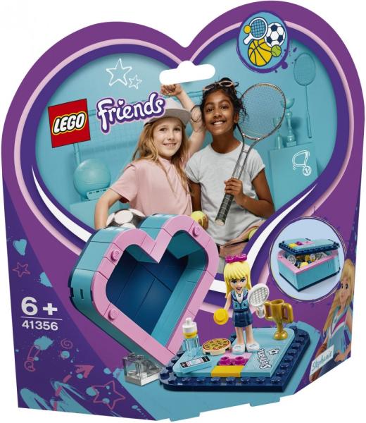 LEGO® Friends - Stephanie alakú doboza LEGO alkatrészek árak összehasonlítása, Friends Stephanie szív doboza 41356 boltok