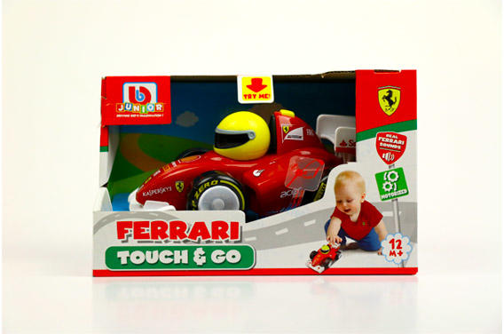 Vásárlás: Bburago BB Junior - Ferrari Touch & Go - Motorizált F1  versenyautó Babáknak szóló játék árak összehasonlítása, BB Junior Ferrari  Touch Go Motorizált F 1 versenyautó boltok