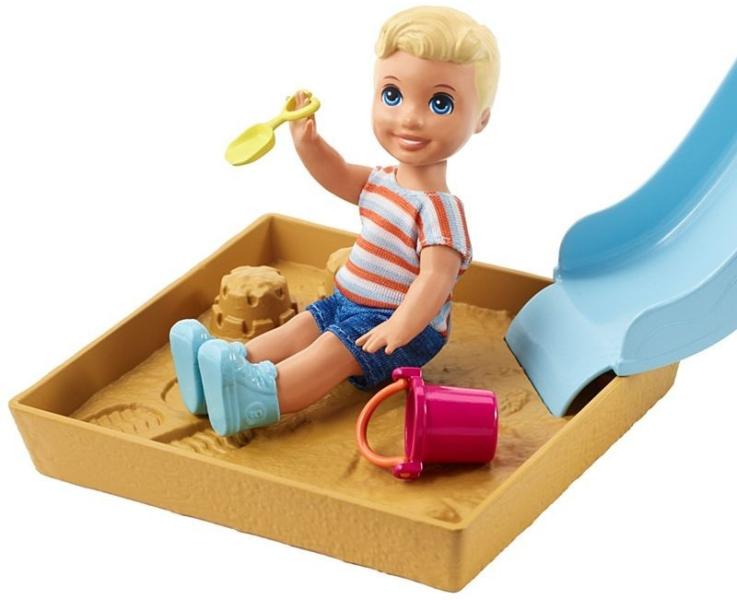 Vásárlás: Mattel Barbie - Skipper Babysitters - Homokozó játékszett (FXG96)  Barbie baba árak összehasonlítása, Barbie Skipper Babysitters Homokozó  játékszett FXG 96 boltok