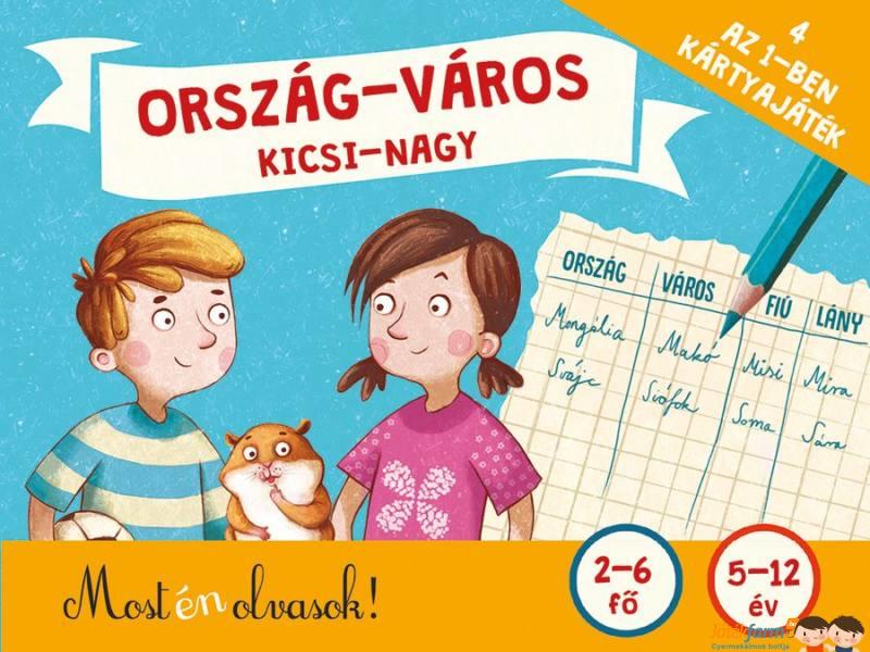 Ország-város, kicsi-nagy kártyajáték
