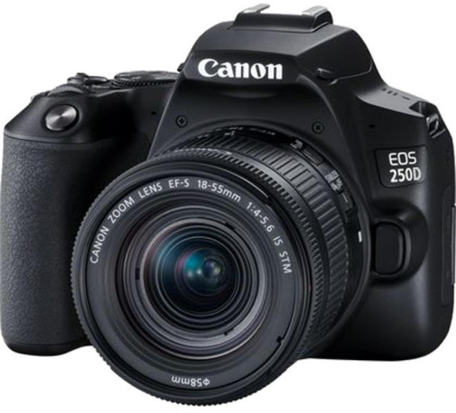 Canon EOS 250D + 18-55mm IS STM (3454C002AA/3458C001/3461C001) - Árukereső .hu
