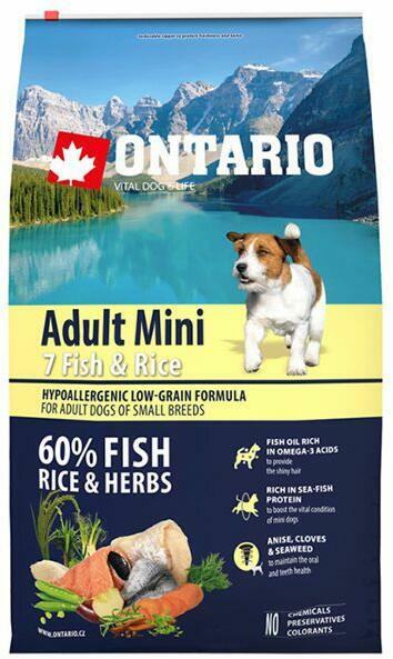 Adult Mini 7 Fish & Rice 6,5 kg