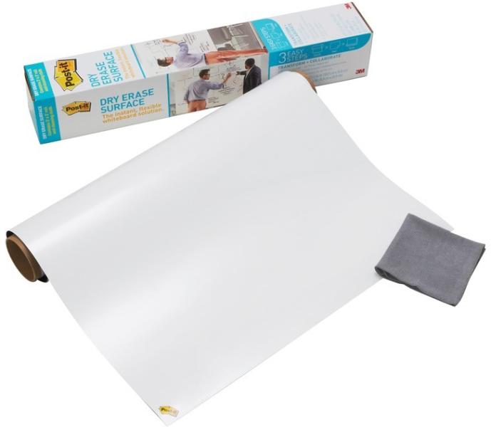 Post-it Folie whiteboard 120x90 cm Post-it 3M (AWHB076) (Marker) - Preturi