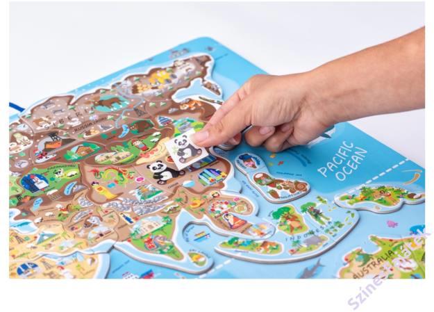 Vásárlás: Woodyland Mágneses világtérkép puzzle - 3 az 1-ben térkép játék -  fa kirakó -91290 (91290) Puzzle árak összehasonlítása, Mágneses világtérkép  puzzle 3 az 1 ben térkép játék fa kirakó 91290 91290 boltok