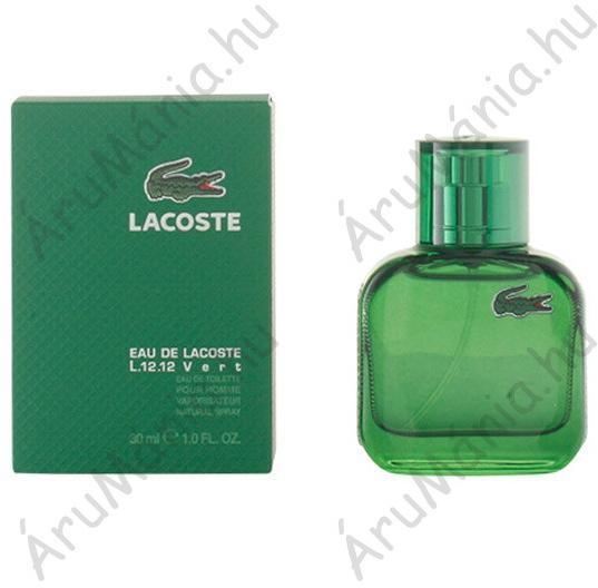 Lacoste Eau de Lacoste L 12.12 Vert EDT 30ml parfüm vásárlás, olcsó Lacoste  Eau de Lacoste L 12.12 Vert EDT 30ml parfüm árak, akciók