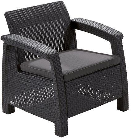 Vásárlás: Keter Allibert Corfu rattan fotel (242910/1) Kerti szék árak  összehasonlítása, Allibert Corfu rattan fotel 242910 1 boltok