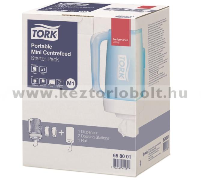 M1 658001 Tork belsőmagos mini adagoló belsőmag adagolású törlőkhöz - starter pack (658001)