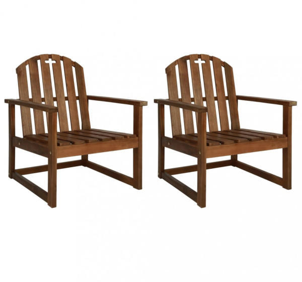 Vásárlás: vidaXL Tömör akácfa szék, 2db (44033) Kerti szék árak  összehasonlítása, Tömör akácfa szék 2 db 44033 boltok