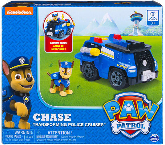 Vásárlás: Spin Master Mancs őrjárat - Chase átalakuló járműve figurával  dobozban (6045897) Játékautó és jármű árak összehasonlítása, Mancs őrjárat  Chase átalakuló járműve figurával dobozban 6045897 boltok