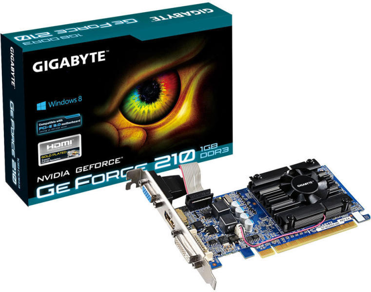 Vásárlás: GIGABYTE GeForce 210 1GB GDDR3 64bit (GV-N210D3-1GI) Videokártya  - Árukereső.hu