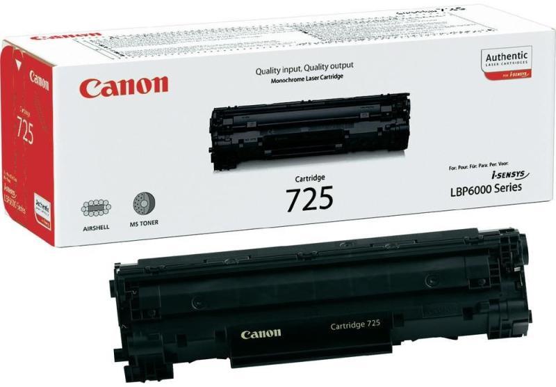 Canon CRG-725BK Black (CR3484B002AA) vásárlás, olcsó Canon Toner,  festékpatron, festékszalag árak, Canon CRG-725BK Black (CR3484B002AA) boltok
