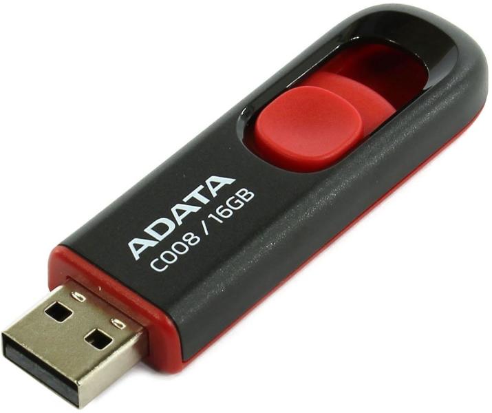 ADATA C008 16GB USB 2.0 (AC008-16G-RKD) (Memory stick) - Preturi