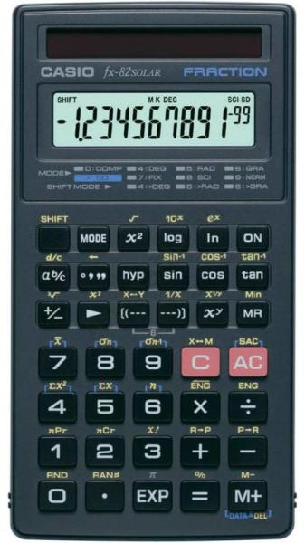 Casio FX 82 SOLAR (Calculator de birou) - Preturi