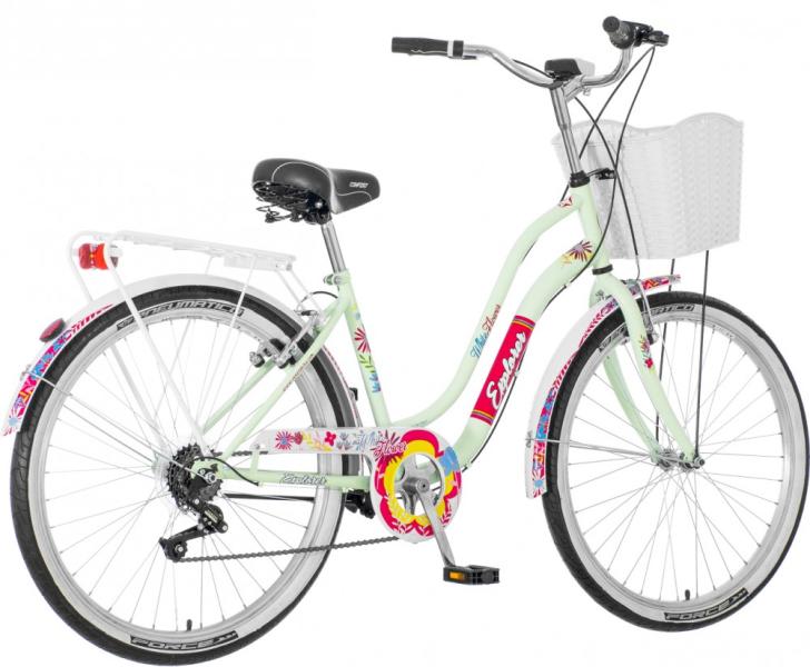 Explorer White Flower Kerékpár árak, Kerékpár bicikli vásárlás, olcsó  Kerékpárok. bringa akció, árösszehasonlító