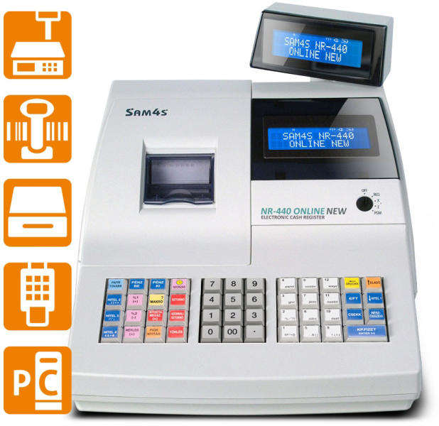 Vásárlás: Sam4s NR-440 Pénztárgép árak összehasonlítása, NR 440 boltok