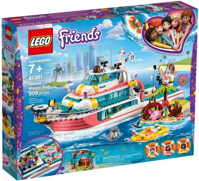 Vásárlás: LEGO® Friends - Mentőhajó (41381) LEGO árak összehasonlítása,  Friends Mentőhajó 41381 boltok