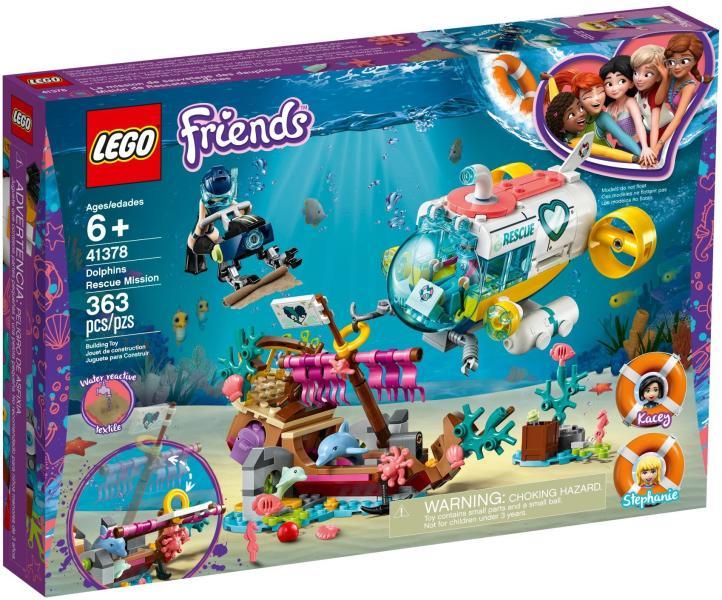 Vásárlás: LEGO® Friends - Delfin mentő akció (41378) LEGO árak  összehasonlítása, Friends Delfin mentő akció 41378 boltok