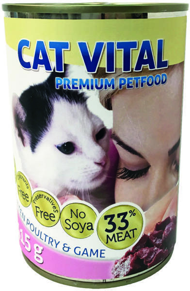 Kitten poultry and venison 415 g