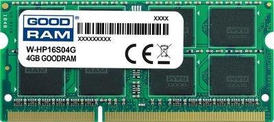 4GB DDR3 1600MHz W-HP16S04G