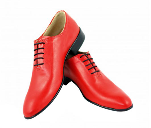 Rovi Design Pantofi barbati eleganti, din piele naturala, rosu, ENZO CLASS,  CIUCALETI SHOES - ciucaleti (Pantof barbati) - Preturi
