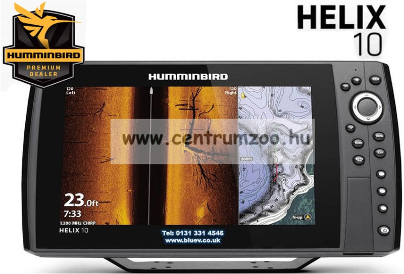 Vásárlás Humminbird HELIX 10 Chirp SI G2N MEGA GPS (597029) Halradar