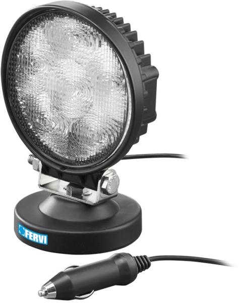FERVI Lampa LED 18 W cu talpa magnetica 0713/18 (Lumina de lucru) - Preturi