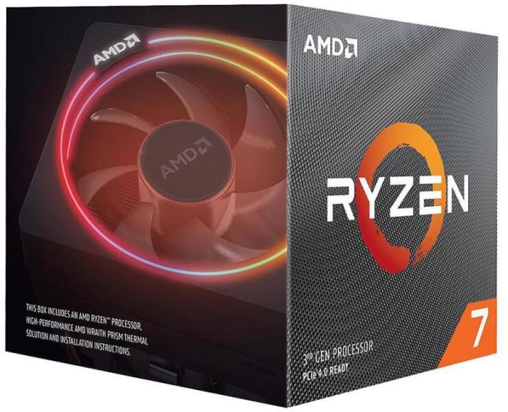 AMD Ryzen 7 3700X 8-Core 3.6GHz AM4 Box with fan and heatsink vásárlás,  olcsó Processzor árak, AMD Ryzen 7 3700X 8-Core 3.6GHz AM4 Box with fan and  heatsink boltok