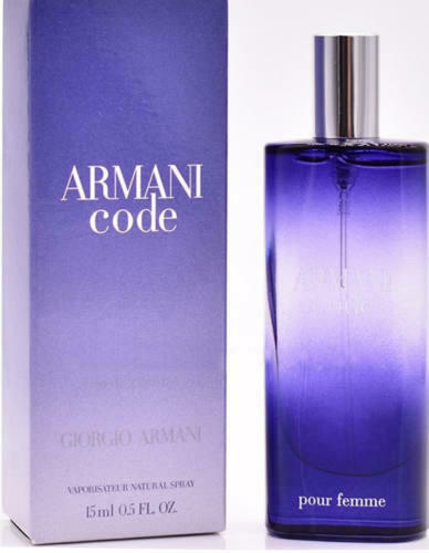 armani code perfume 15ml