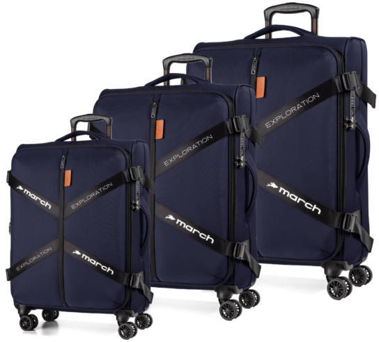 Vásárlás: March Exploration vászon bőrönd szett (3834) Bőrönd árak  összehasonlítása, Exploration vászon bőrönd szett 3834 boltok