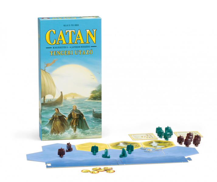 Catan Telepesei - Tengeri utazó kiegészítő 5-6 játékos részére (802690)