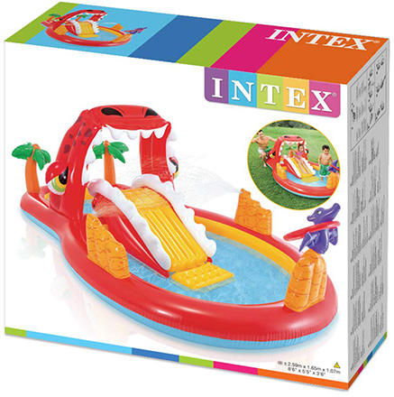 Vásárlás: Intex Happy Dino 259x165x107 cm (57160NP) Gyerekmedence árak  összehasonlítása, Happy Dino 259 x 165 x 107 cm 57160 NP boltok