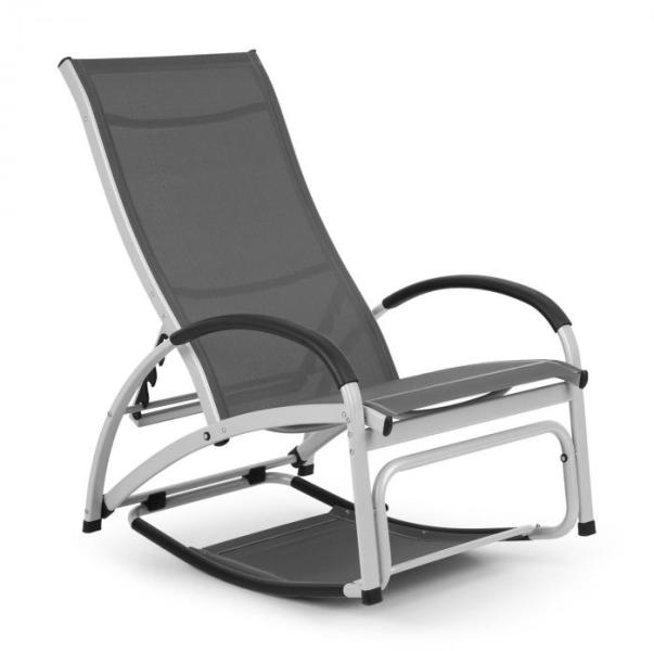 Beverly Wood, leagăn de soare, scaun balansoar, aluminiu, gri  (GDMC2-Berverlywd-BL2) (GDMC2-Berverlywd-BL2) - electronic-star