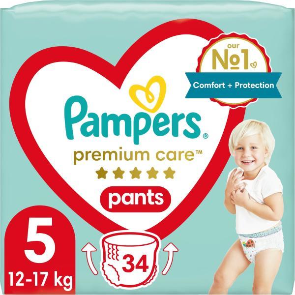 Vásárlás: Pampers Premium Care Pants 5 Junior (12-17kg) 34db Pelenka árak  összehasonlítása, Premium Care Pants 5 Junior 12 17 kg 34 db boltok