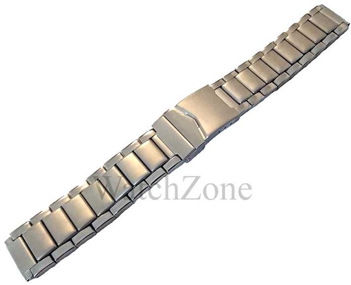 Bratara Ceas Otel Inoxidabil Argintiu cu Doua Nuante 18mm WZ1482 (WZ1482)  (Curea de ceas) - Preturi