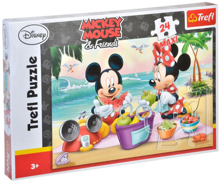 Trefl Puzzle copii Mickey & Minnie Trefl, 24 piese, 3 ani+ (28429) (Puzzle)  - Preturi