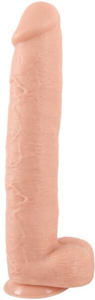 Realistixxx Giant 3XL tapadótalpas élethű nagy dildó 42 cm