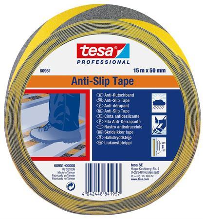 Vásárlás: TESA Csúszásgátló szalag, 50 mm x 15 m, TESA Anti-Slip ,  fekete-sárga (TE60951) Biztonság, munkavédelem árak összehasonlítása, Csúszásgátló  szalag 50 mm x 15 m TESA Anti Slip fekete sárga TE 60951 boltok