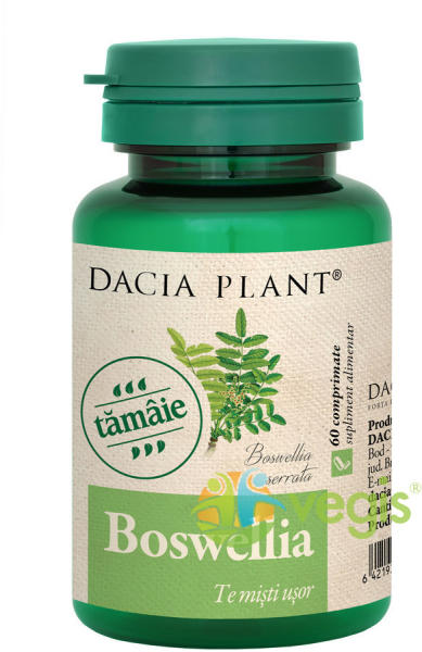 DACIA PLANT Boswellia (Tamaie) 60Cpr (Suplimente nutritive) - Preturi