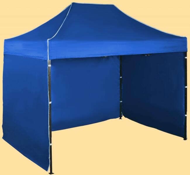 Vásárlás: Expodom Gyorsan összecsukható sátor 2x3m - acél, Kék, 3 oldalfal  Kerti pavilon, kerti sátor árak összehasonlítása, Gyorsan összecsukható  sátor 2 x 3 m acél Kék 3 oldalfal boltok
