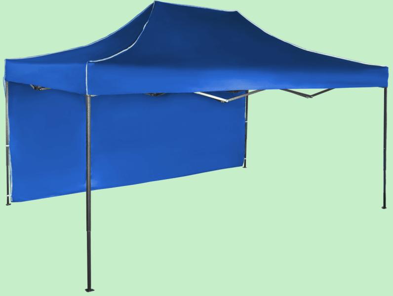 Vásárlás: Expodom Gyorsan összecsukható sátor 3x4, 5 m - acél, Kék, 1  oldalfal Kerti pavilon, kerti sátor árak összehasonlítása, Gyorsan  összecsukható sátor 3 x 4 5 m acél Kék 1 oldalfal boltok