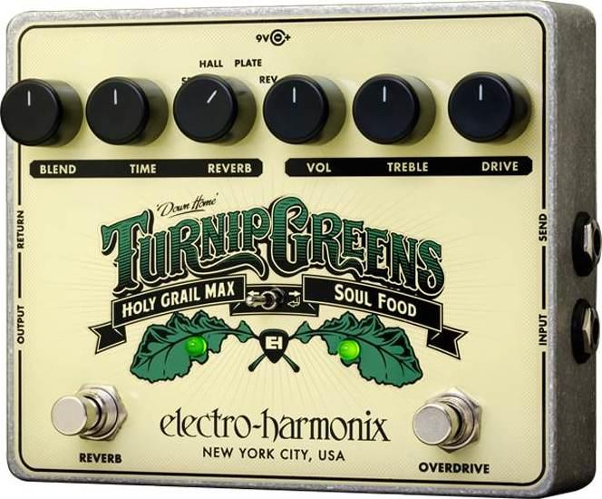 Vásárlás: Electro-Harmonix Turnip Greens torzító, overdrive, zengető  gitárpedál Effekt pedál árak összehasonlítása, Turnip Greens torzító  overdrive zengető gitárpedál boltok
