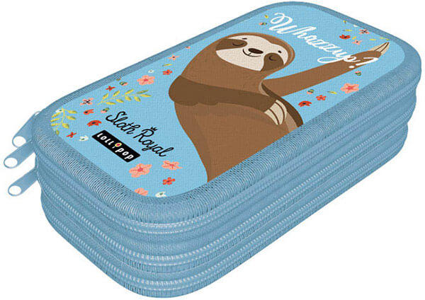 Vásárlás: Lizzy Card Lollipop - Sloth Royal lajháros, 3 emeletes tolltartó  (19622038) Tolltartó árak összehasonlítása, Lollipop Sloth Royal lajháros 3  emeletes tolltartó 19622038 boltok