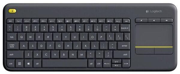 Logitech Touch K400 Клавиатура и мишка комплекти Цени, оферти и мнения,  списък с магазини, евтино Logitech Touch K400