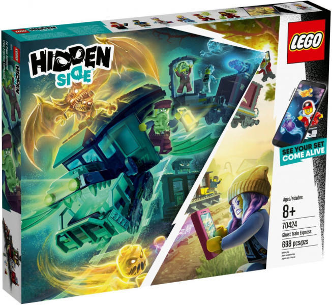 Vásárlás: LEGO® Hidden Side - Szellemvonat (70424) LEGO árak  összehasonlítása, Hidden Side Szellemvonat 70424 boltok