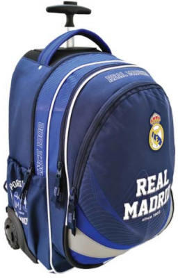 Vásárlás: Eurocom Real Madrid húzható iskolatáska hátizsák (53561)  Iskolatáska árak összehasonlítása, Real Madrid húzható iskolatáska hátizsák  53561 boltok