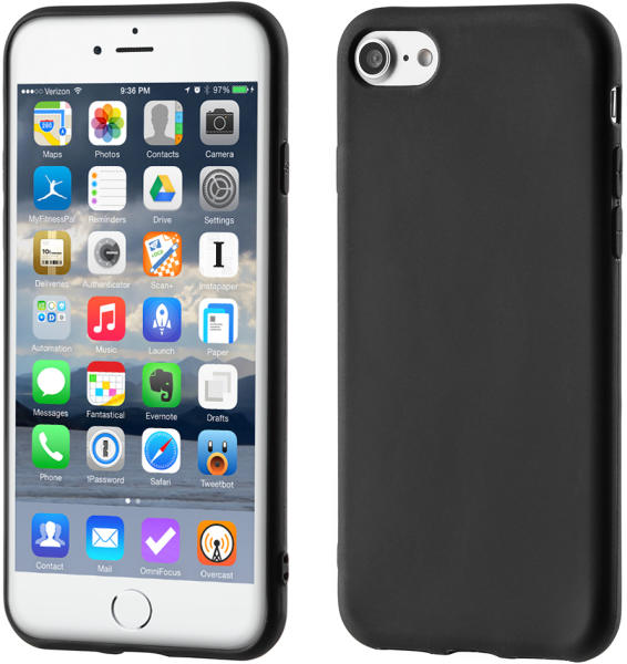 Vásárlás: Telefontok iPhone 6/6s - fekete szilikon tok Mobiltelefon tok  árak összehasonlítása, Telefontok iPhone 6 6 s fekete szilikon tok boltok