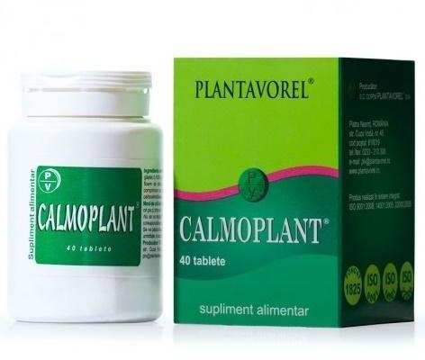 PLANTAVOREL Calmoplant 40 comprimate (Suplimente nutritive) - Preturi