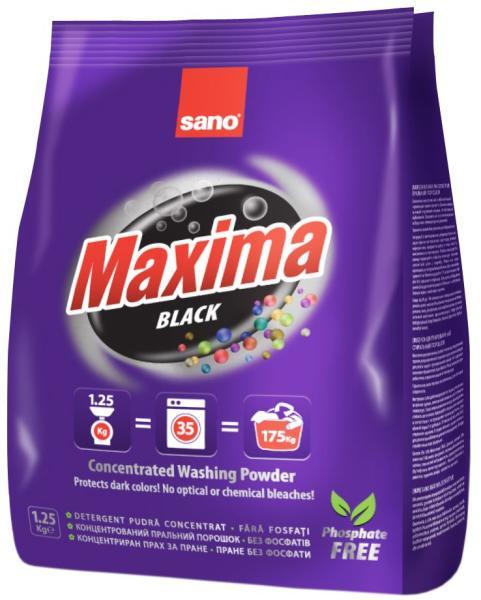 Sano Maxima Black 1,25 kg (Detergent (rufe)) - Preturi