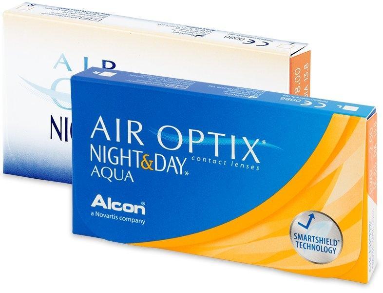 Alcon Air Optix Night & Day Aqua - 6 Buc - Lunar (Lentile de contact) -  Preturi