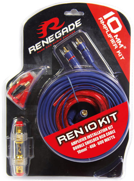Vásárlás: Renegade REN10KIT Autó HiFi kiegészítő árak összehasonlítása, REN  10 KIT boltok